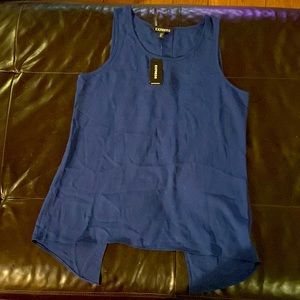Express tank top with open back size XS